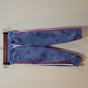 Disney Gap size 5 years Toddler Mickey skiing snowboarding joggers